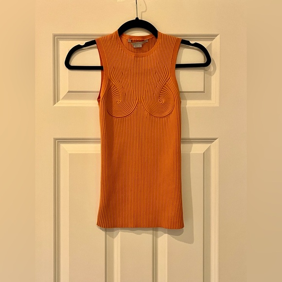 Stella McCartney Tops - NWT *STELLA MCCARTNEY* RIBBED KNIT BUSTIER SHAPING TOP- SIZE 36